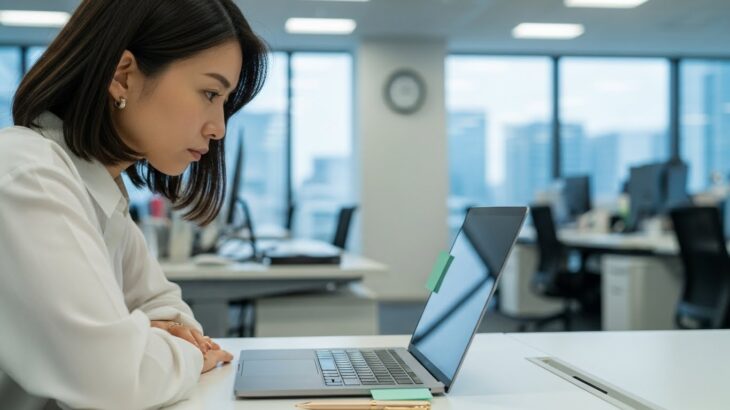 西新宿でデスクワーク＆スマホ時間が長い女性へ ストレートネック・スマホ首と肩こり・頭痛の関係｜整体でできること・自分でできること